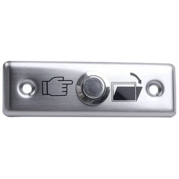 Горячий 4-кратный кнопочный домашний выключатель со стальной дверью, входящий в состав системы контроля доступа M1L3